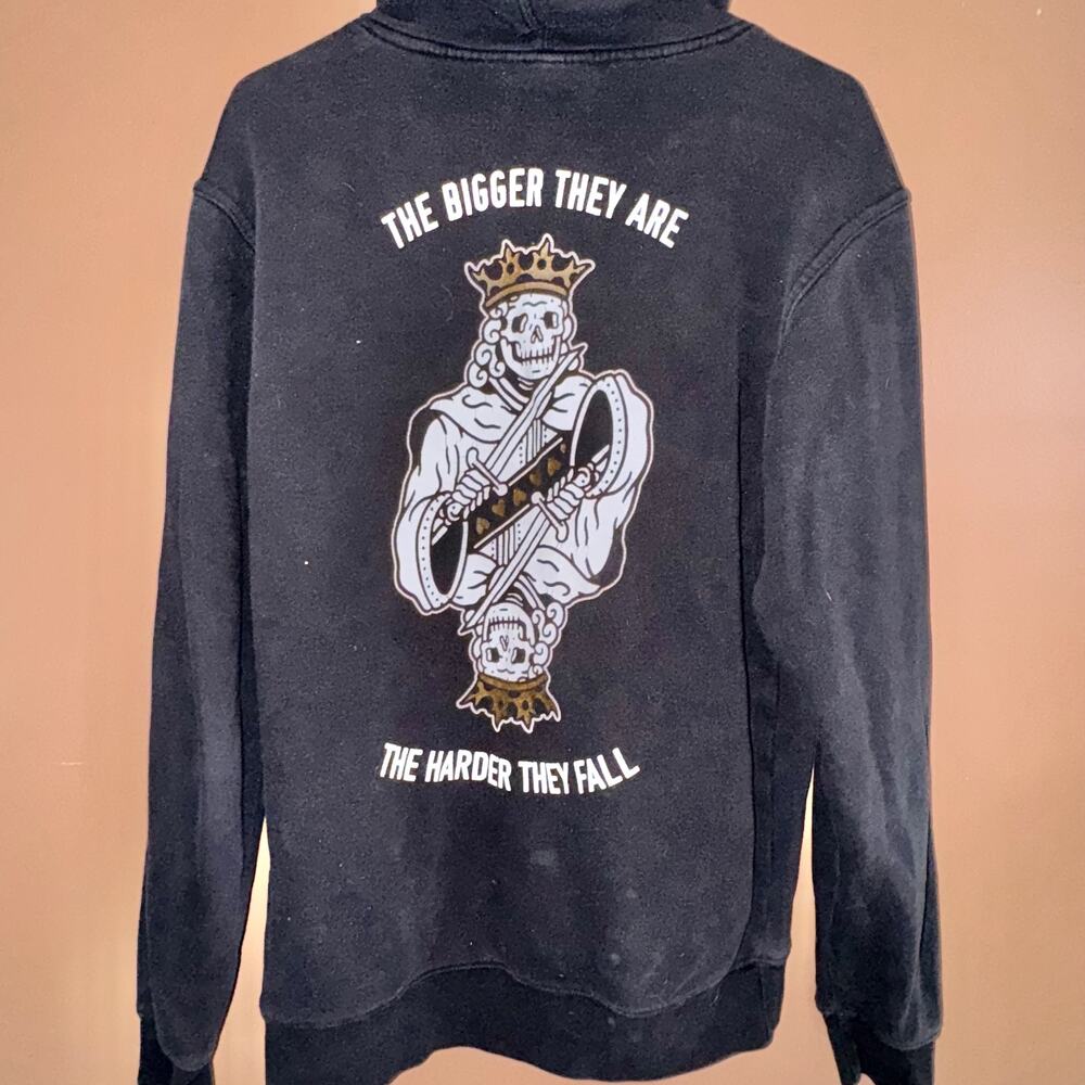 Lurking Class King Graphic Black Pullover Hoodie - Medium - Picture 2 of 10